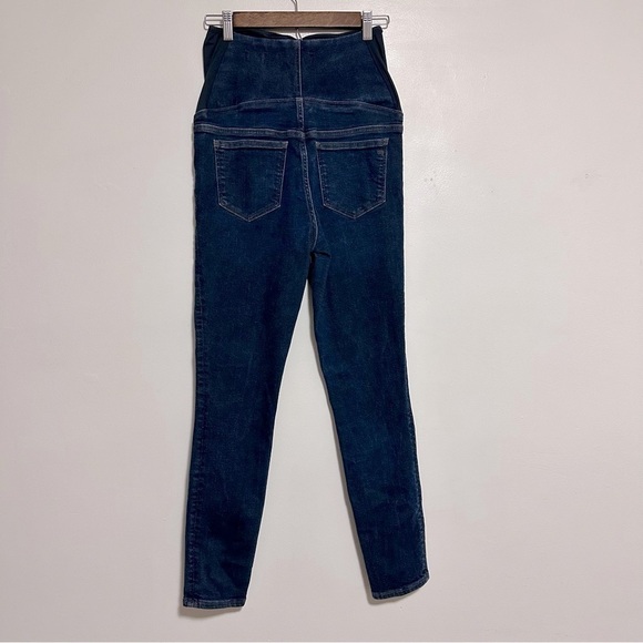 Madewell Over-the-Belly Tencel Edition Skinny Maternity Jeans size 27 - Picture 6 of 10